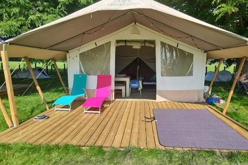 Tente Lodge La Plage Autet Экстерьер фото